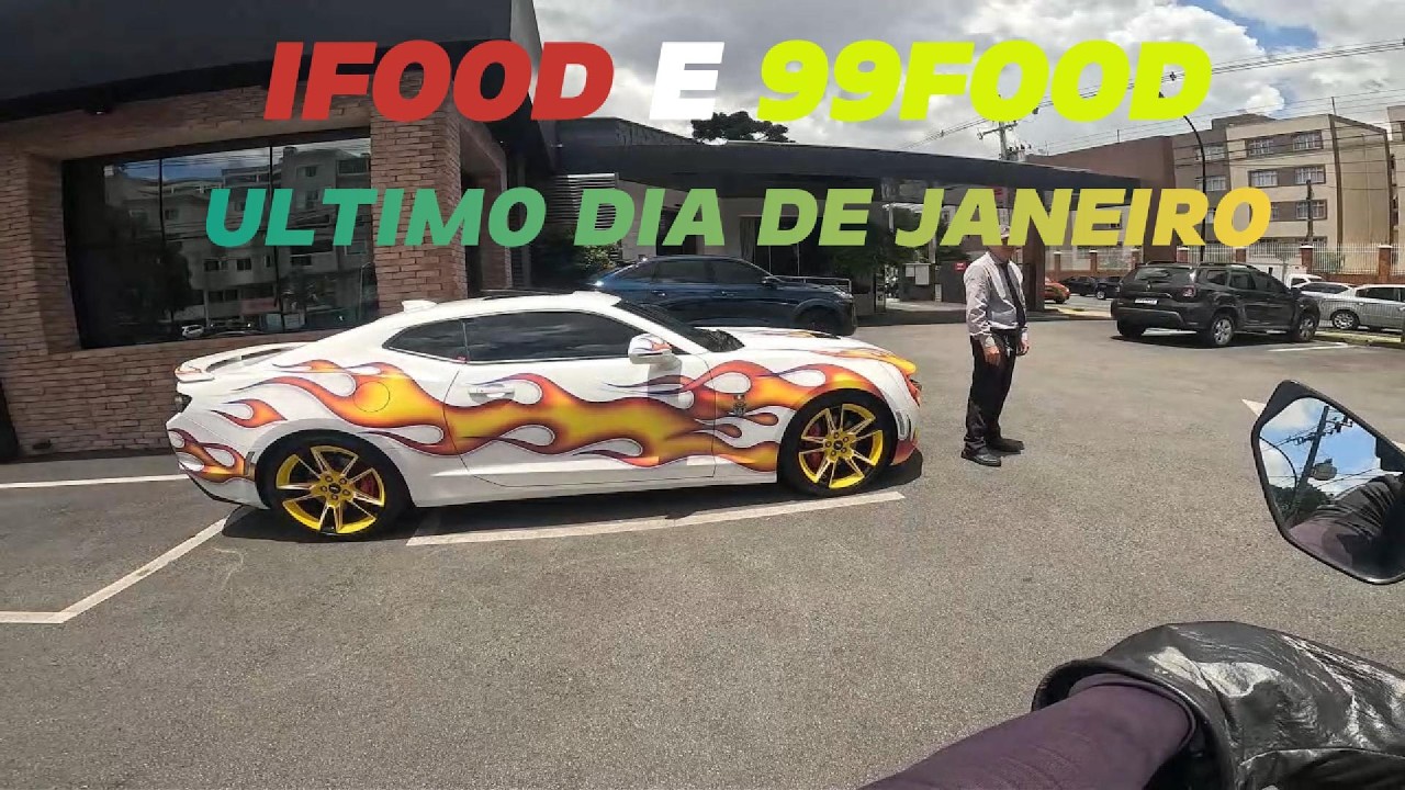 TRABALHANDO COM IFOOD  E 99FOOD EM CURITINA NO ULTIMO DIA DE JANEIRO DE 2026