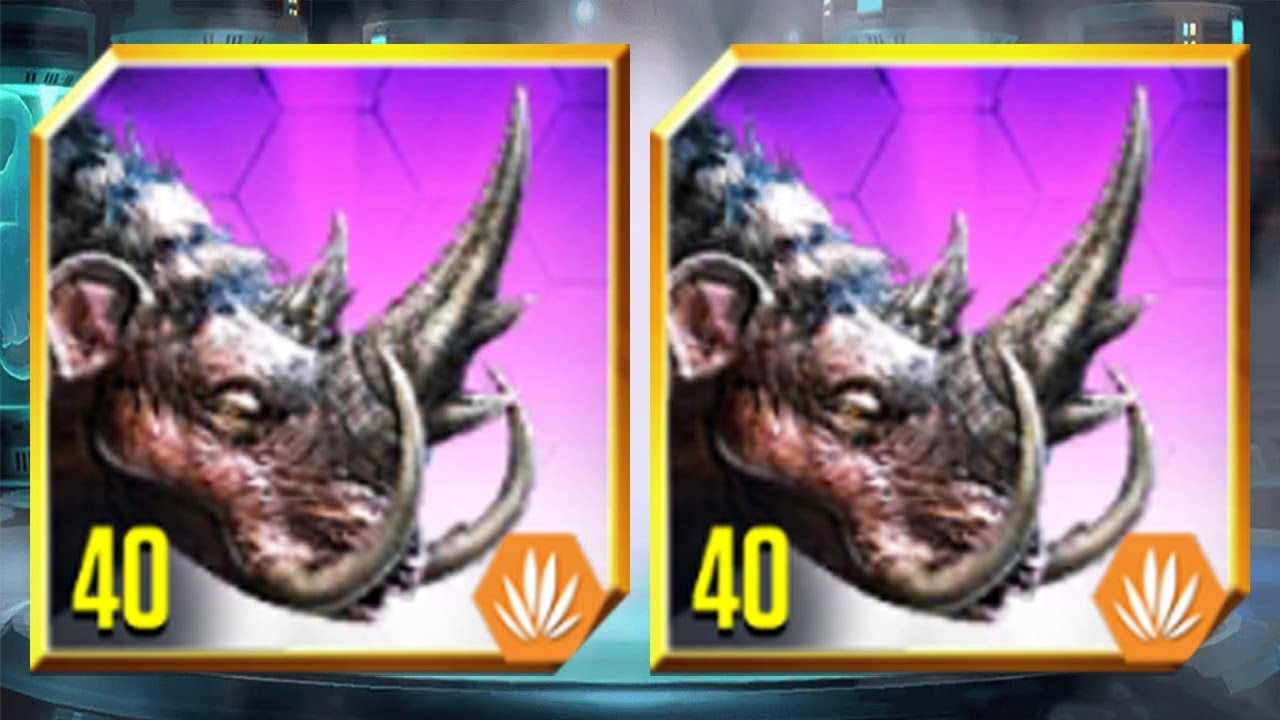 MAMMOTHERIUM MAX LEVEL 40 - Jurassic World The Game