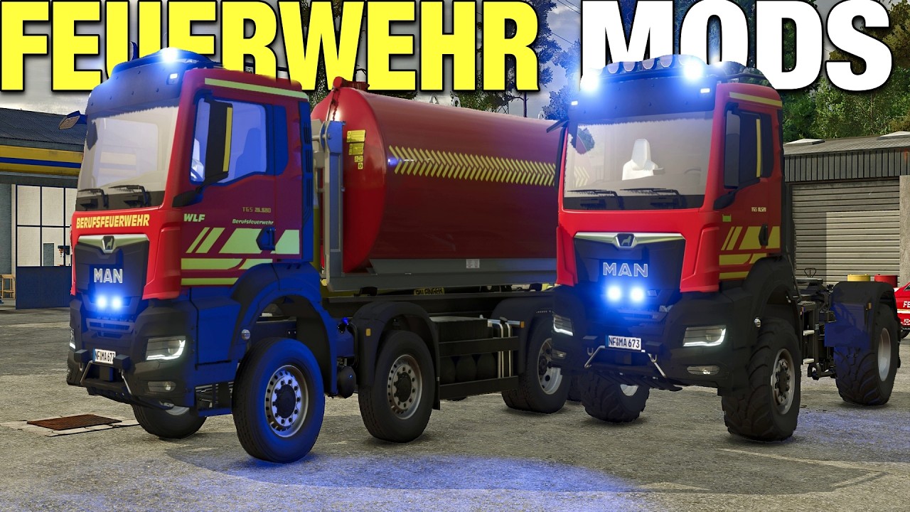🚒 NEUE Feuerwehrfahrzeuge für PC und Konsole! | LS25 Feuerwehr