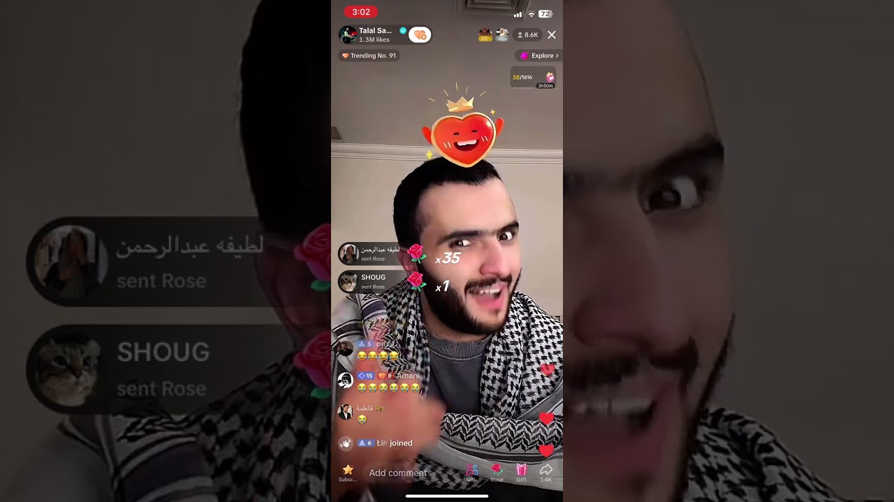 بث طلال سام 356 + قصص
