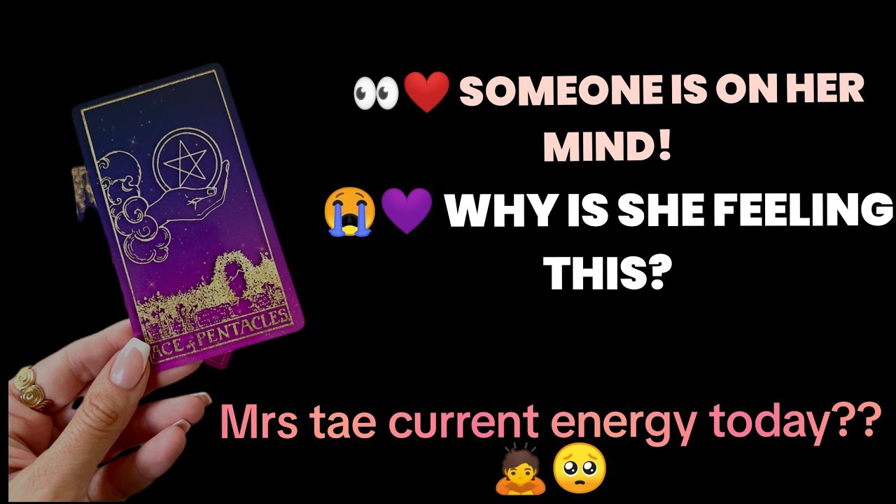 Mrs tae current energy today?🥺 | 😭 SHE'S WAITING FOR SOMETHING...😱 #taehyung #currentfeelings #tarot