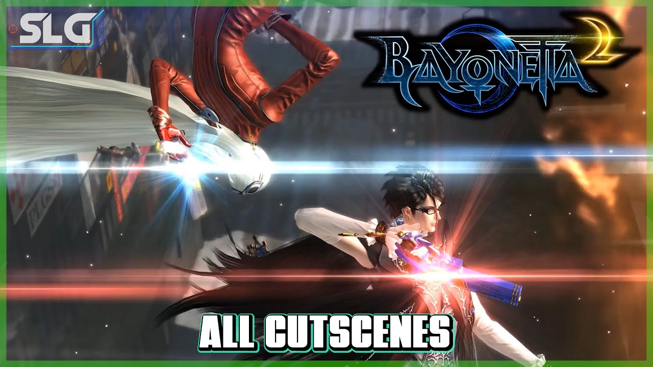 Bayonetta 2 - All Cutscenes [1080P]