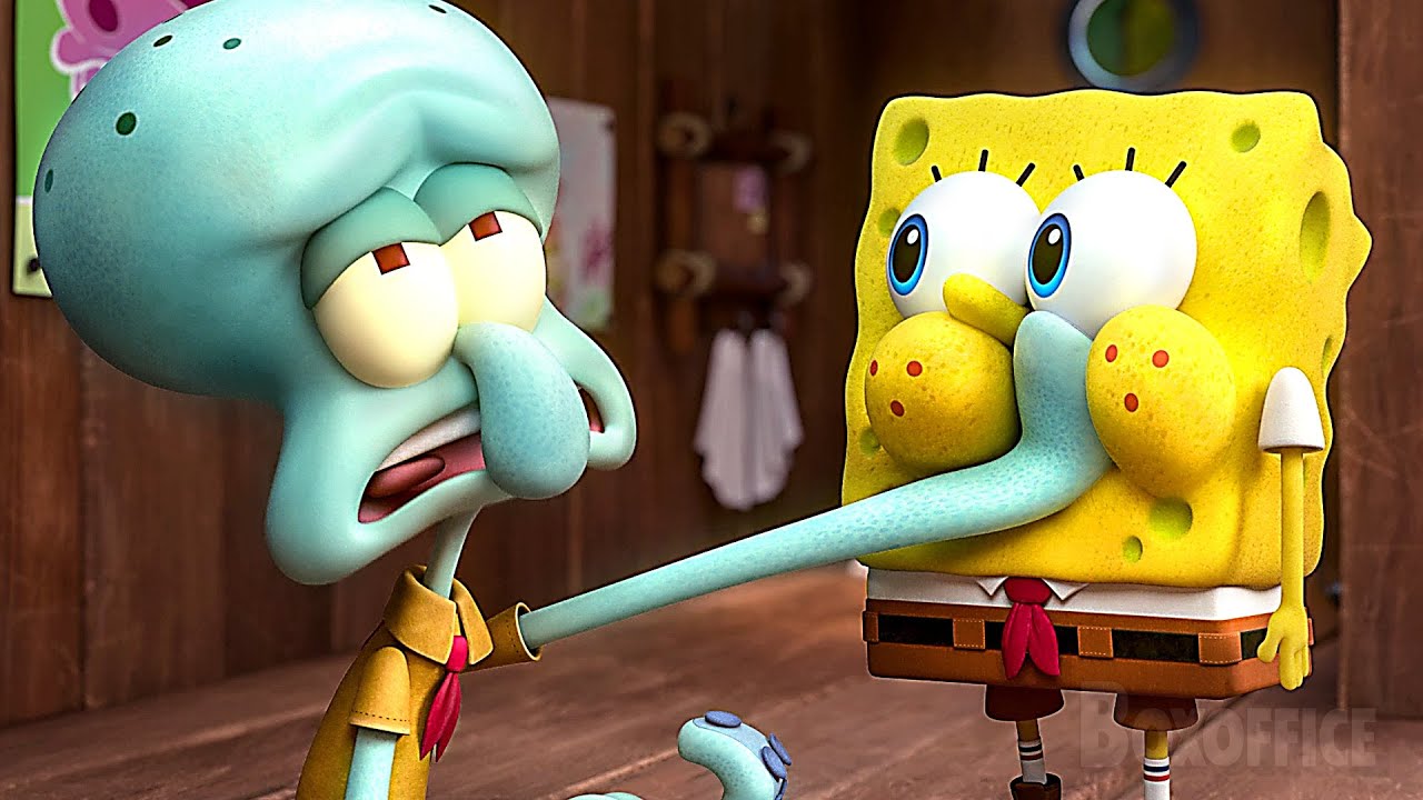 SpongeBob helps Squidward be the Best Alarm Clock | Kamp Koral (Baby SpongeBob Series)