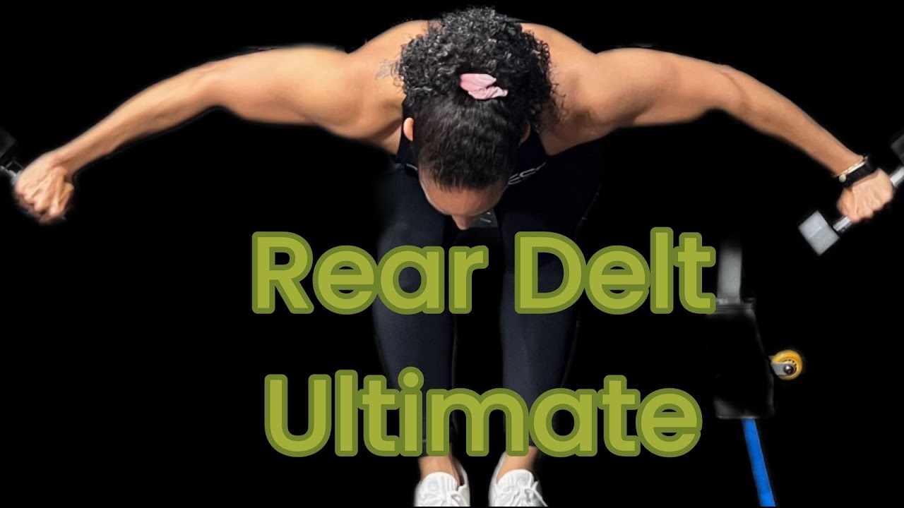 The Ultimate Rear Delt Workout with Dumbbells | 3 Exercises to Build Massive Shoulders
