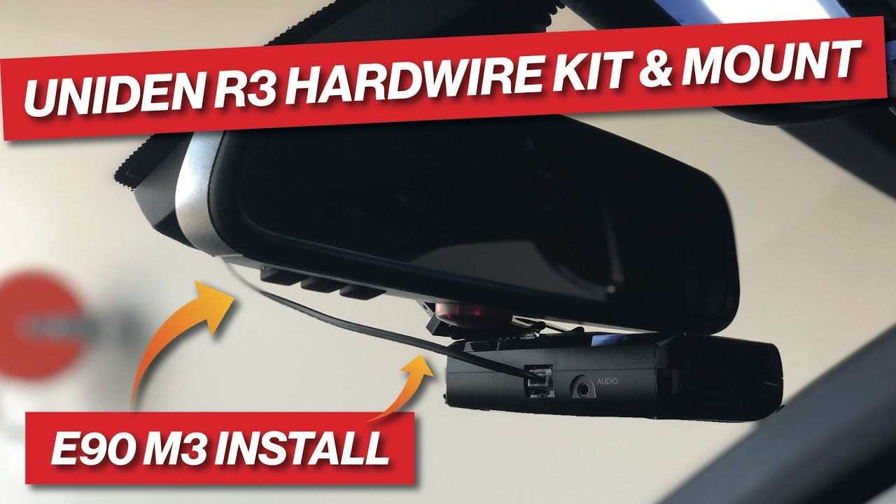 E90 M3 UNIDEN R3 MOUNT & HARDWIRE KIT INSTALL!