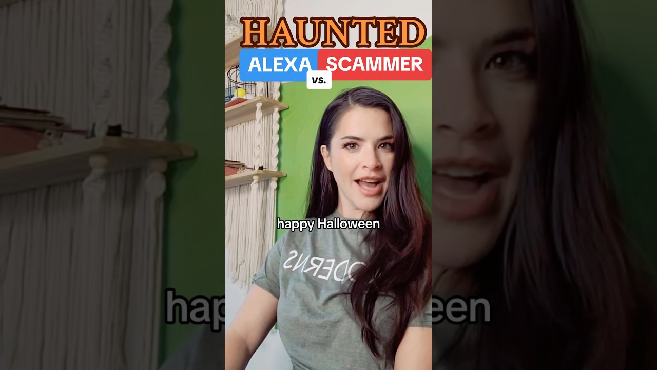ALEXA voice freaking out an idiot SCAMMER !!! #irlrosie #funny #voiceacting