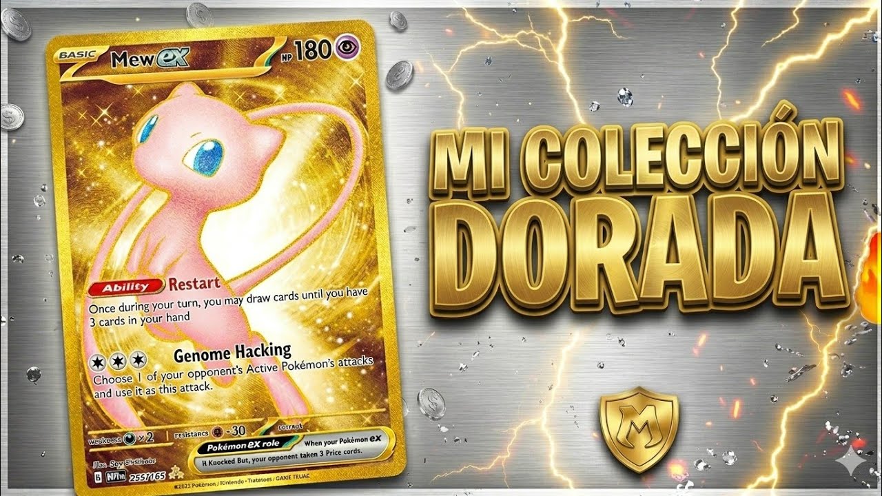 MI COLECCION SECRETA😎DE CARTAS DORADAS👑 ¡REGALO CARTAS!⭐ POKEMON TCG POCKET🔥