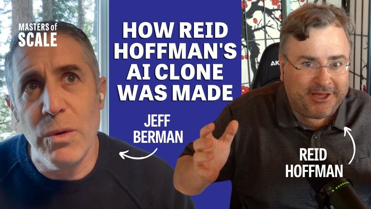 Inside the making of Reid Hoffman's AI clone | Masters of Scale