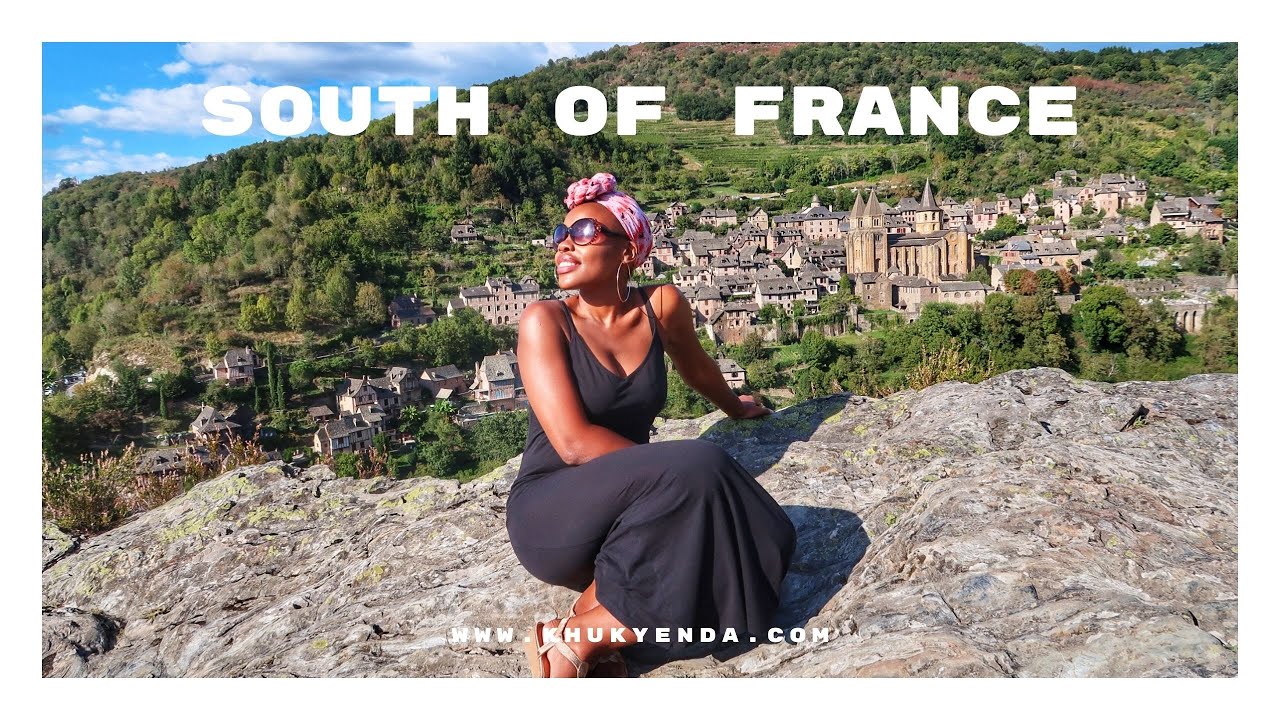 ONE OF THE MOST BEAUTIFUL VILLAGES IN FRANCE! | Village de Conques + Salles-la-Source (waterfall)