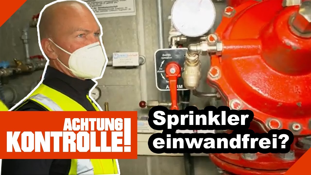 Alles fit für den BRANDFALL? Sprinkleranlage im Test! |2/2| Kabel Eins Achtung Kontrolle