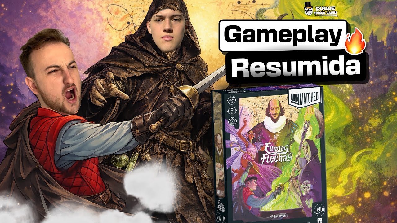 UNMATCHED: FUNDAS E FLECHAS - Gameplay resumida (HAMLET VS AS IRMÃS ESTRANHAS)