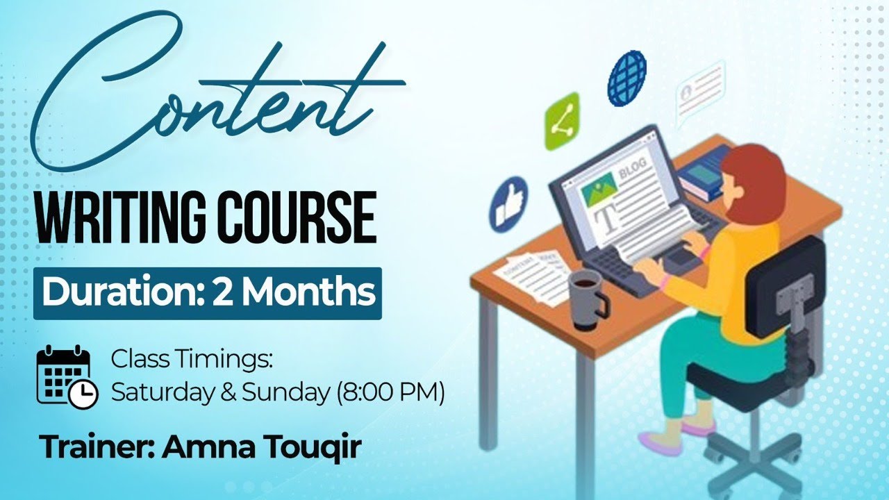 Free Content Writing Course | Class 02 | Amna Touqir | Trion Institute