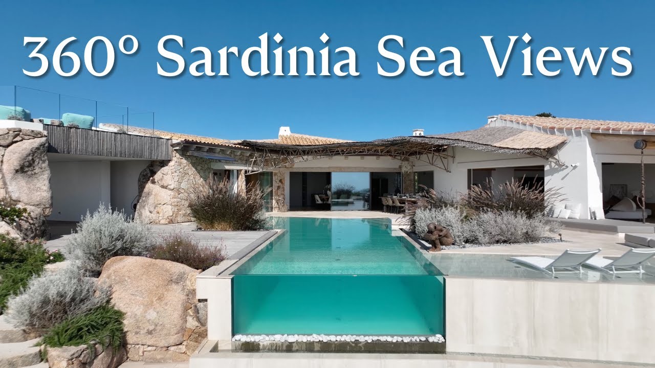 Luxury Hilltop Mansion in Sardinia | Exclusive Property Tour