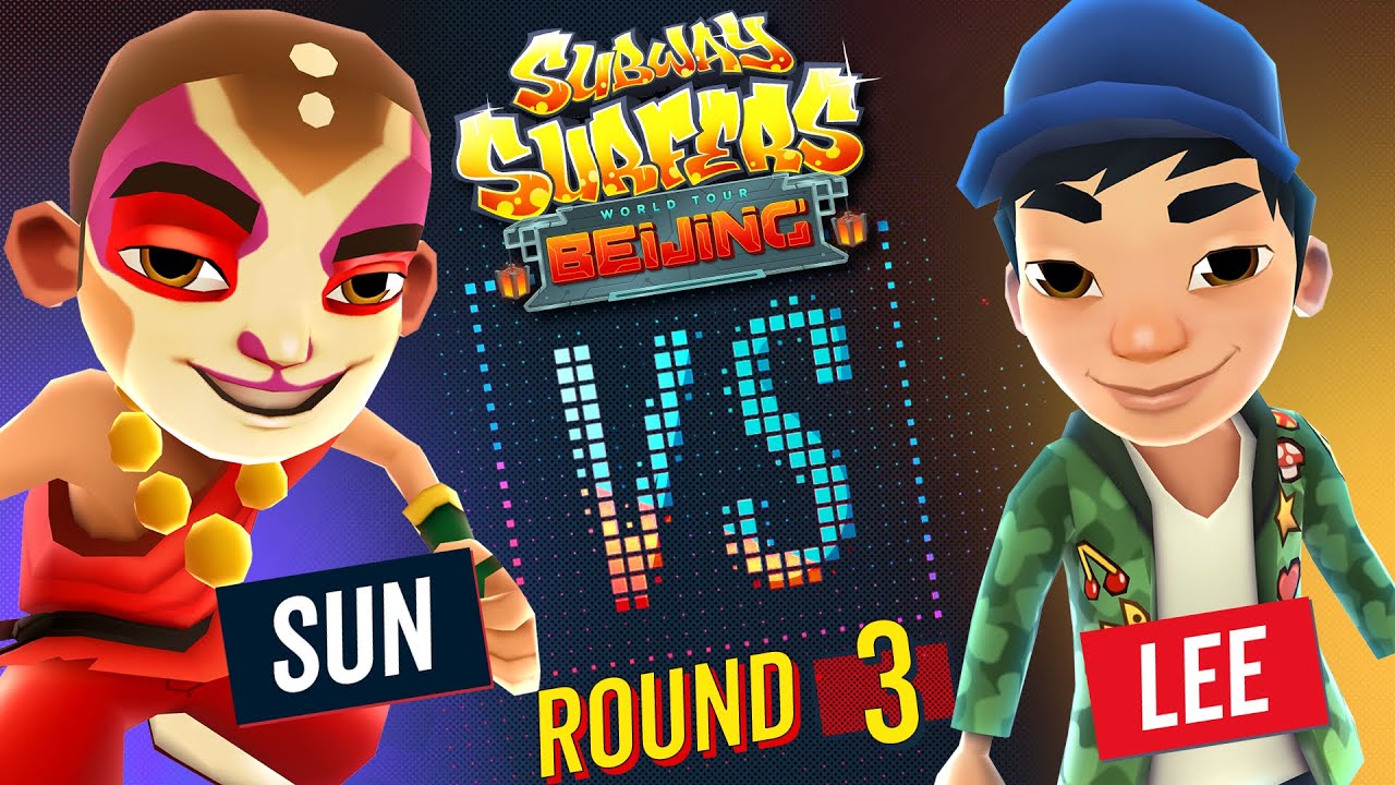 Subway Surfers Versus | Lee VS Sun | Beijing - Round 3 | SYBO TV