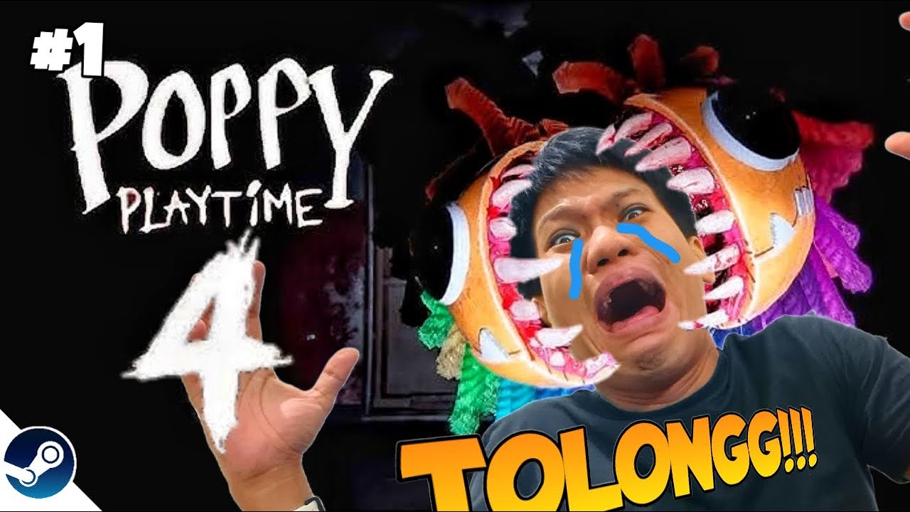 DIGIGIT SAMA KUCING BERBULU SAMPAI BANGACI NANGIS MINTA AMPUN WKWK!! Poppy Playtime 4 PART 1 [INDO]