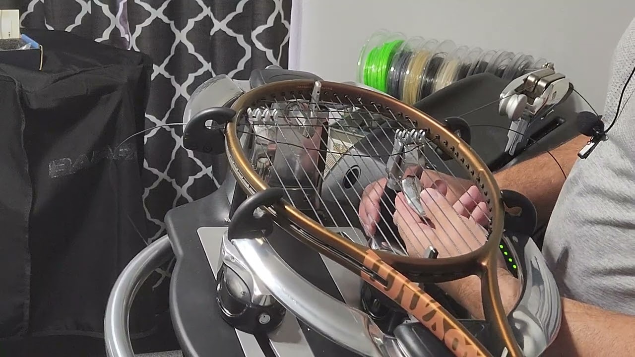 2023 Wilson ProStaff 97 step by step stringing instructions