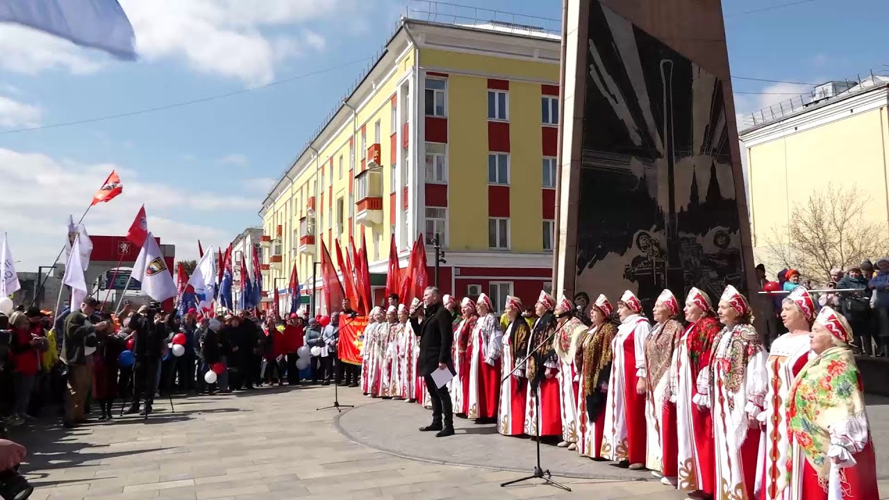 КАК ПРОШЕЛ ПЕРВОМАЙ В КРАСНОЯРСКЕ?