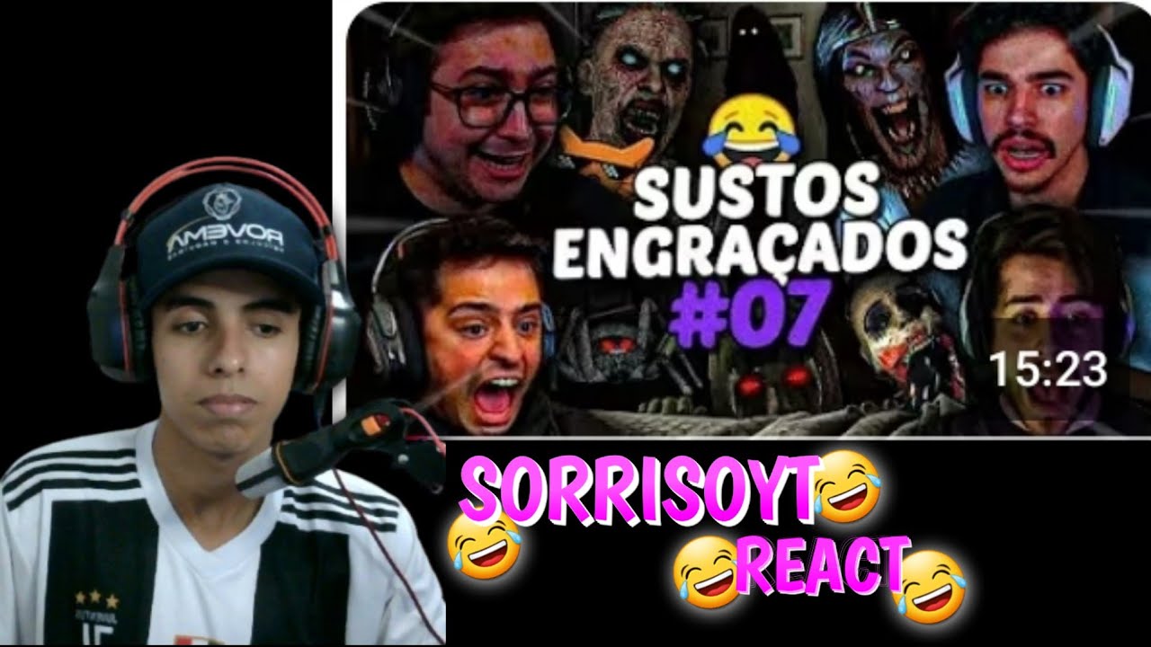SUSTOS ENGRAÇADOS NAS LIVES. [REACT SORRISOYT]