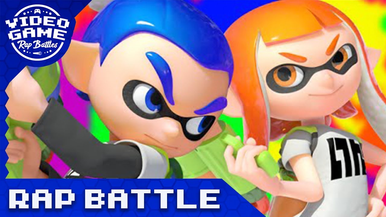 Splatoon Rap Battle (Shooter vs. Charger vs. Roller) - Video Game Rap Battle
