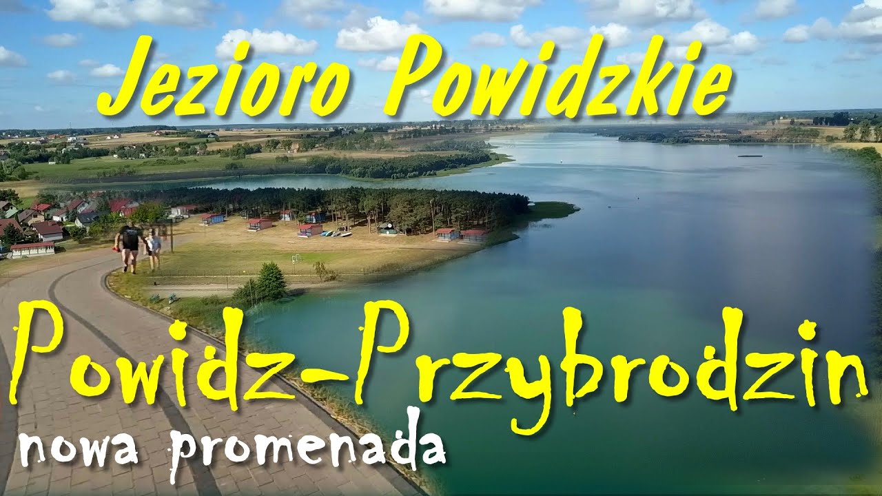 Gdzie na wakacje? Powidz Przybrodzin nowa promenada #Powidz #Przybrodzin #PowidzLake