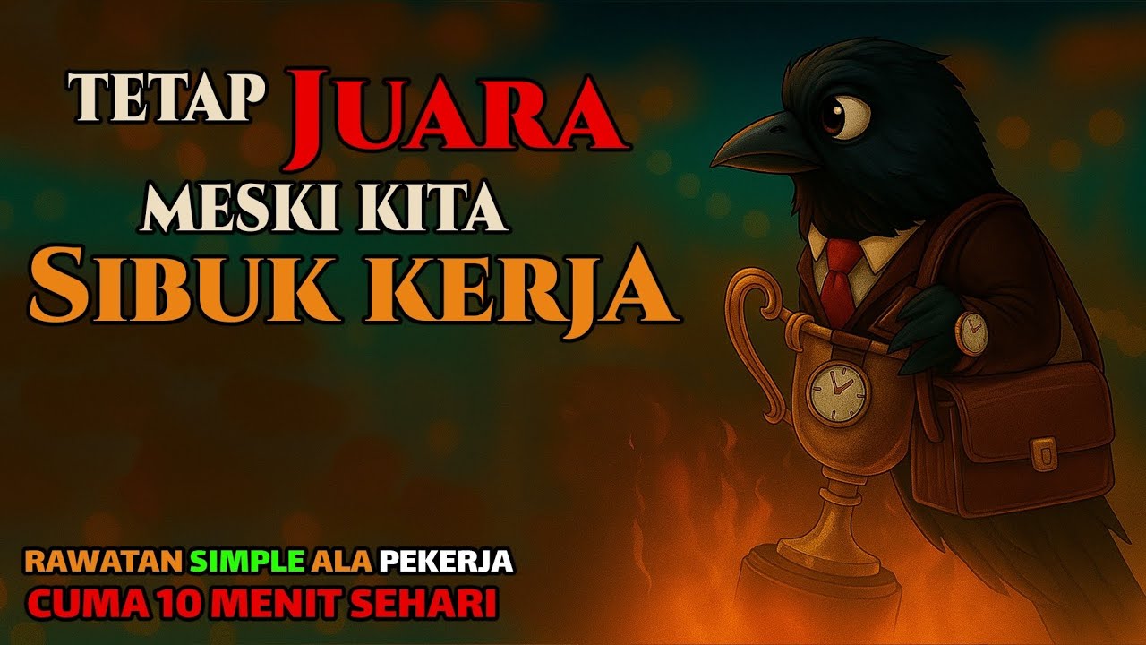 Rawatan Simple, cuma 10 menit sehari ! Murai Batu Tetap Stabil Meski Sibuk