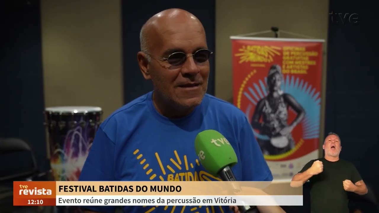 Festival Batidas do mundo - Curadoria de Marcos Suzano e Tânia Caju