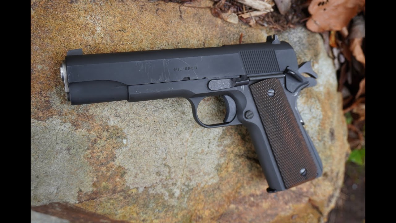 Springfield 1911 Milspec — обзор и мысли