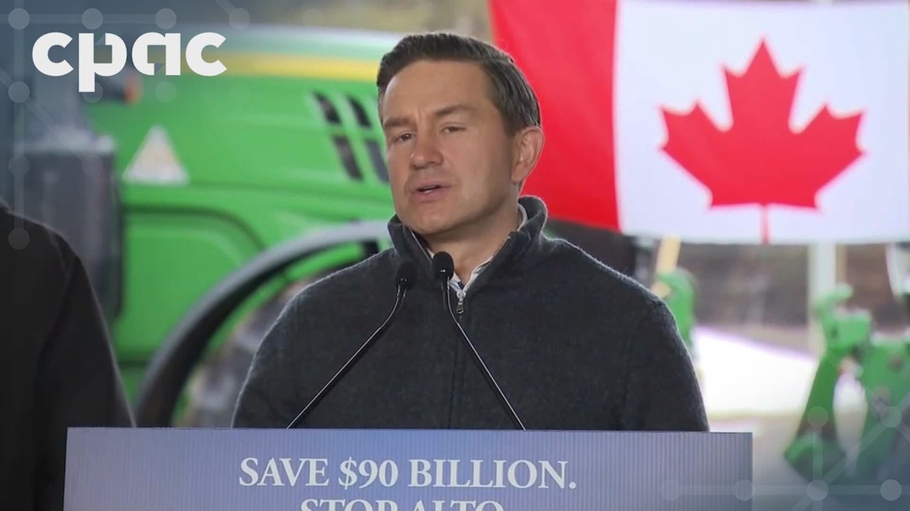 Pierre Poilievre calls on federal govt to cancel high-speed rail project &ndash; March 31, 2026