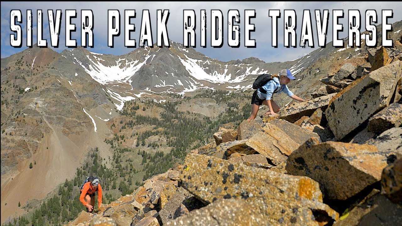 IDAHO'S SILVER PEAK SCRAMBLE - HIKING & SUMMIT ATTEMPT UP SILVER PEAK OFF THE SAWTOOTH SCENIC BYWAY