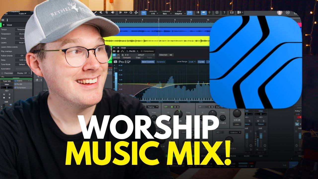 How To Mix WORSHIP Music in Studio One!