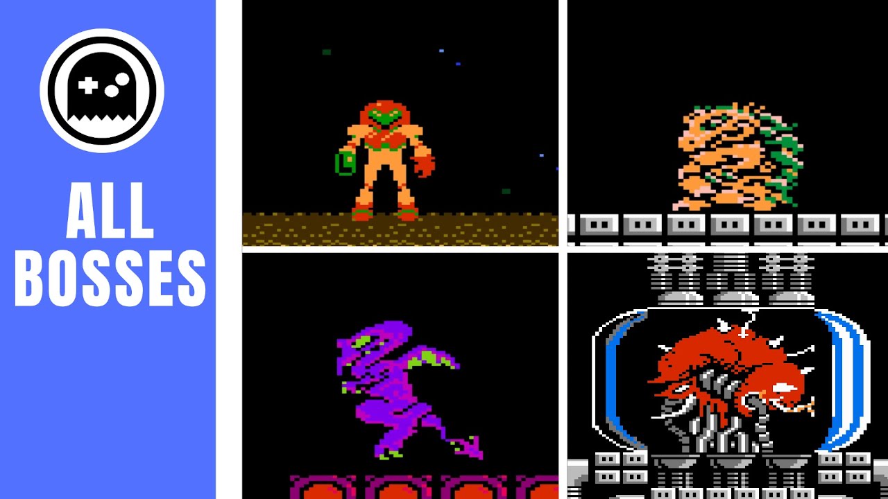 Metroid (NES) - All Bosses