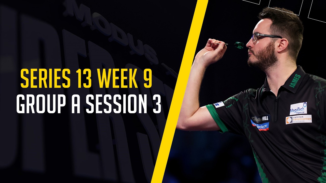 WHO'LL WIN GROUP A!?!🏆🎯| Live Darts |  Series 13 Week 9 | Group A Session 3
