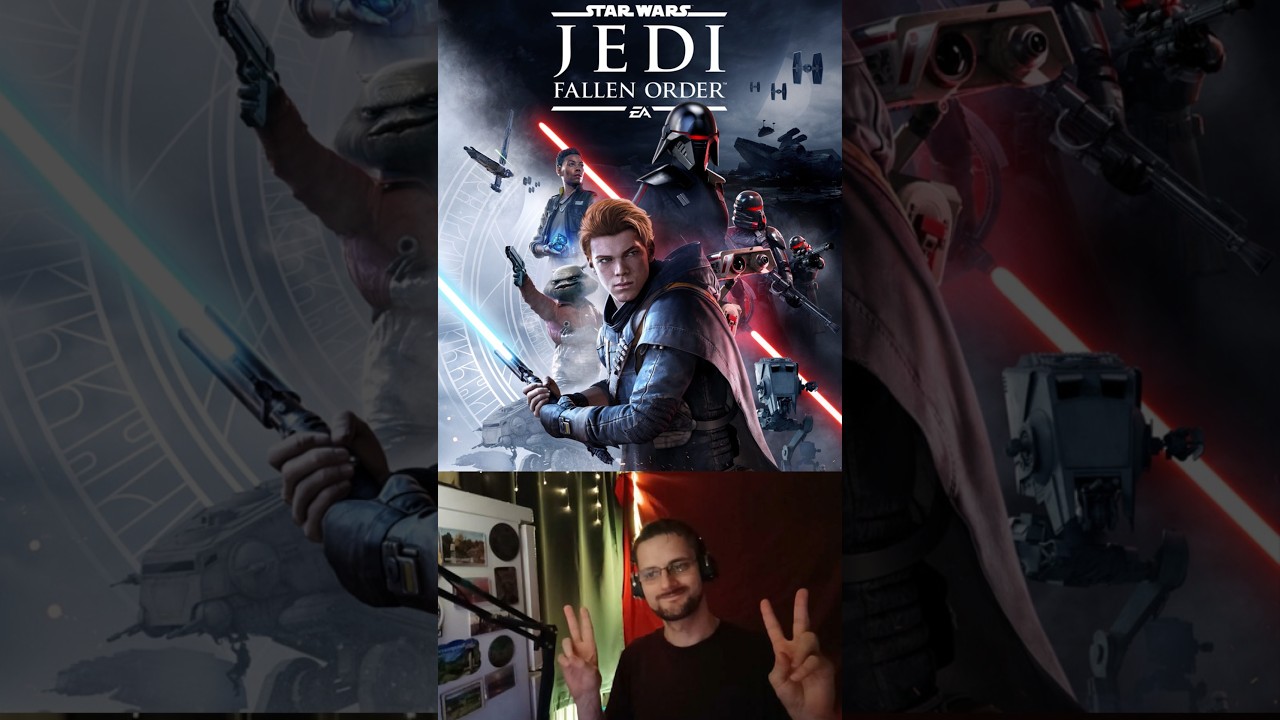 💙💛 SHORTS Star Wars Jedi: Fallen Order #1 Припахують відновлювати орден Джедаїв - нічний РАДІО стрім