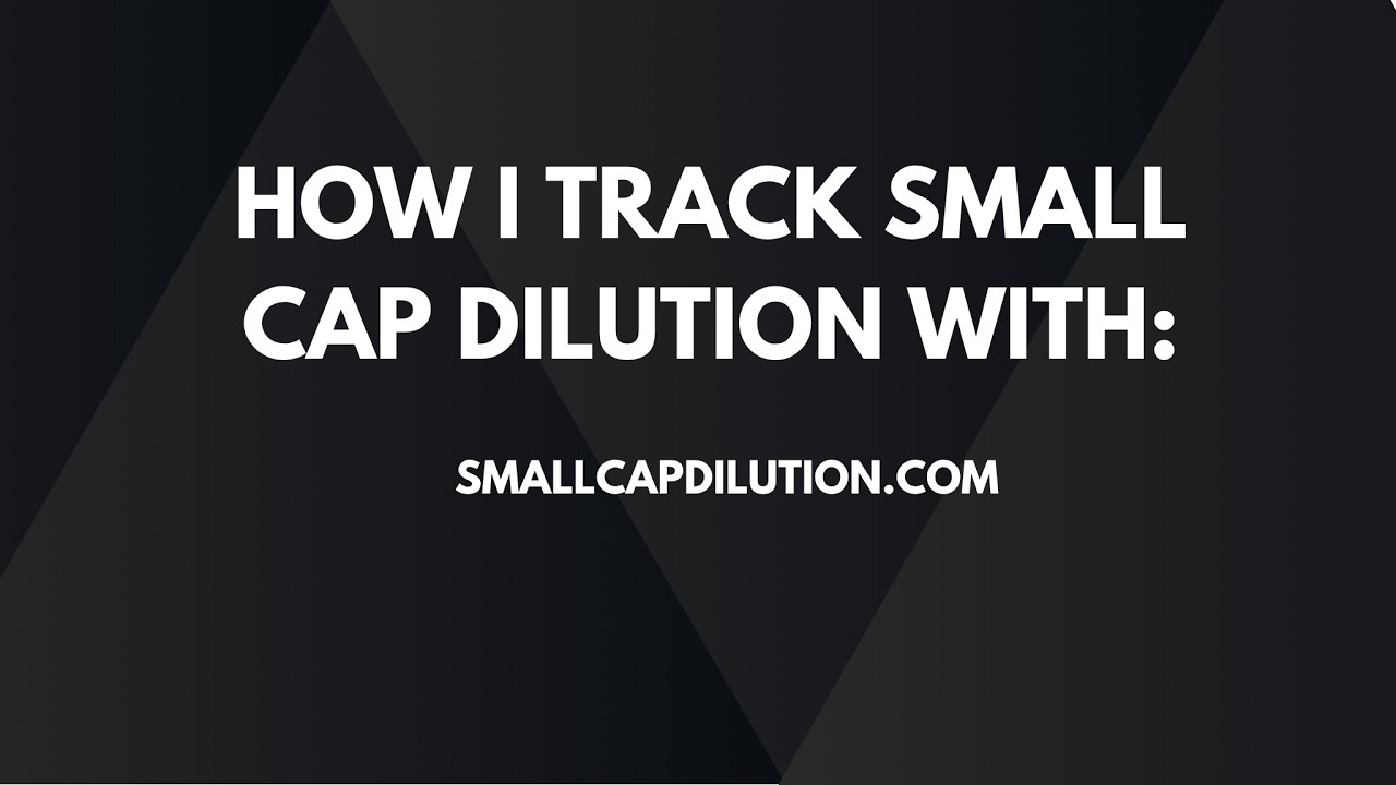 How to Track Small Cap Dilution in Real Time Before It Crushes Your Stock $CBUS Example