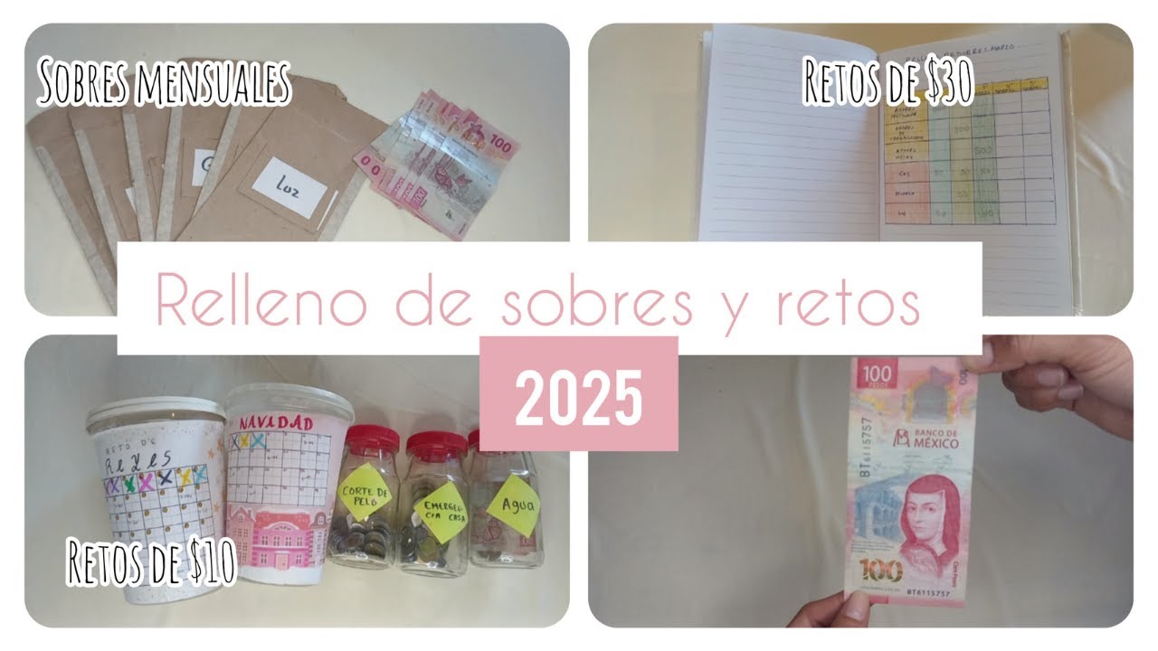 Relleno de sobres y retos 2025