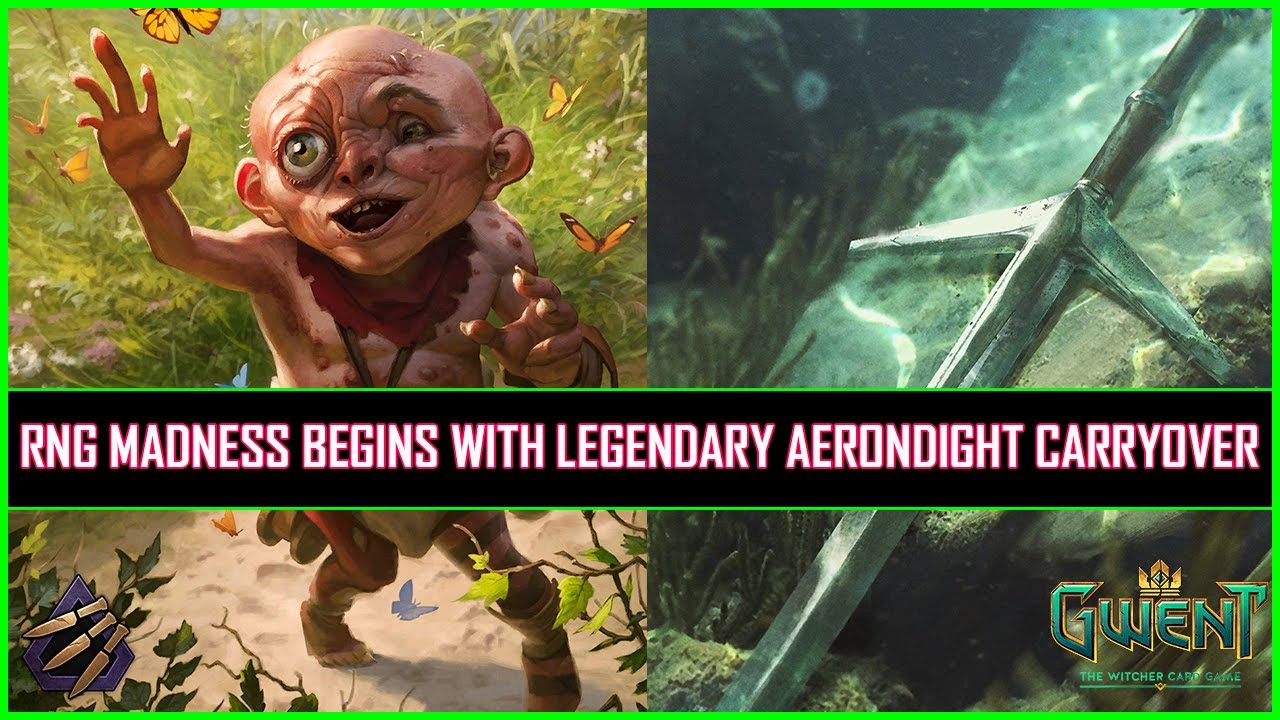 Gwent | RNG Madness Begins With Legendary Aerondight Carryover!