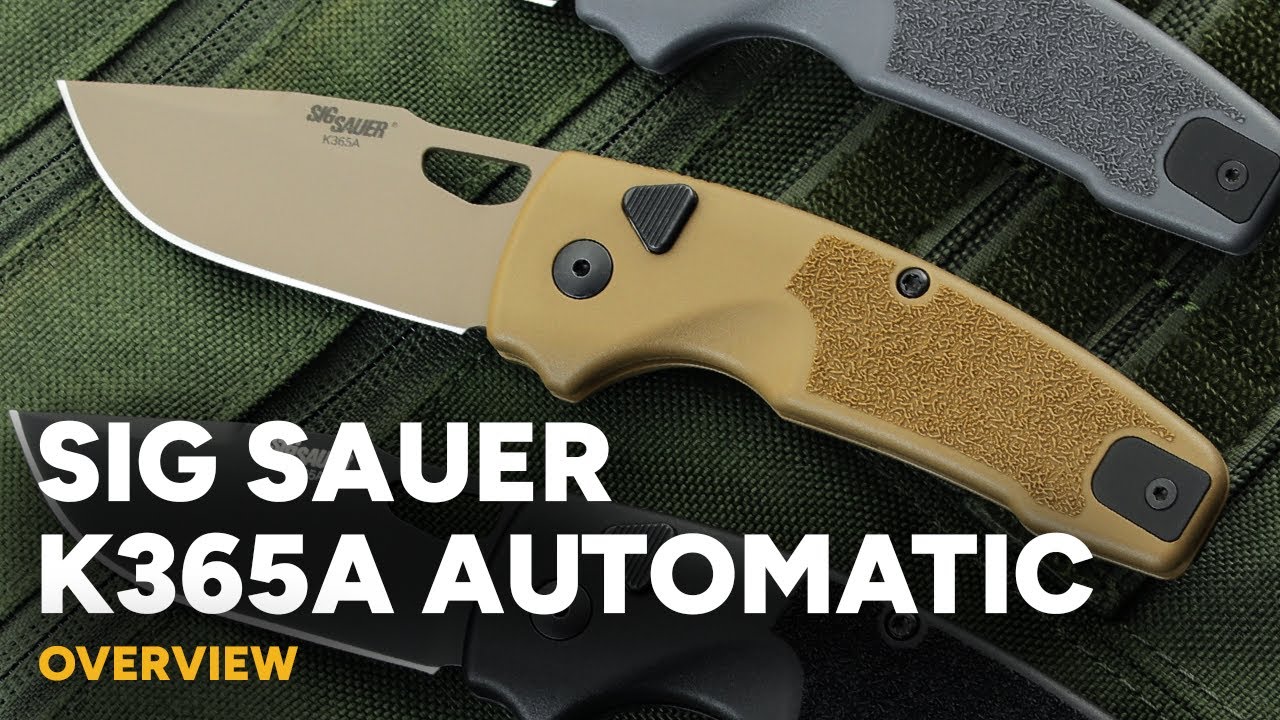 SIG Sauer K365A | Автоматический нож Magnacut - Обзор