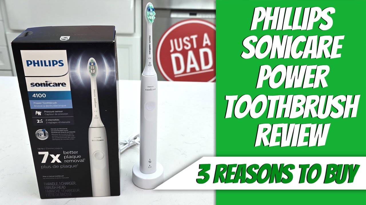 Philips Sonicare 4100 Power Toothbrush HX3681/23 REVIEW and HOW TO USE