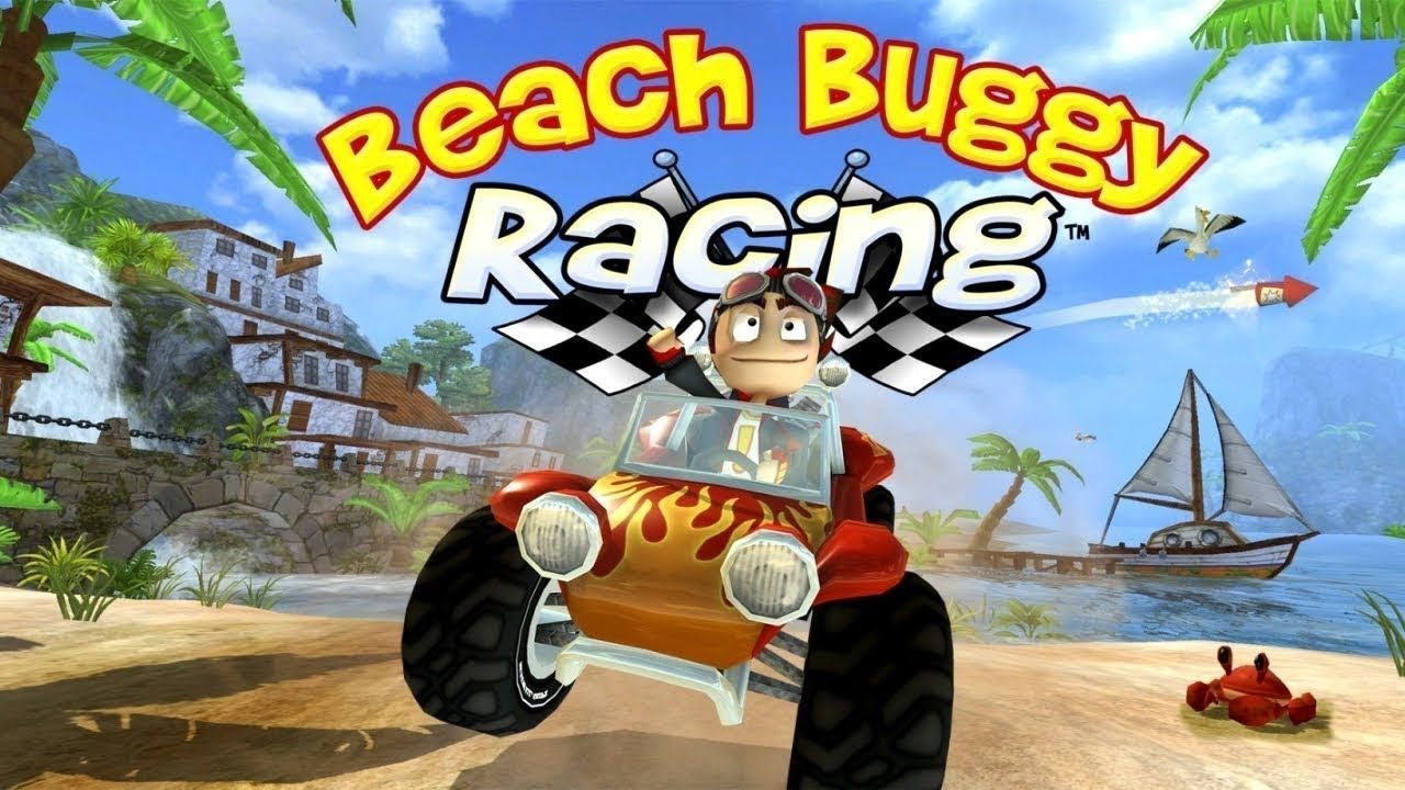 MAMA AKU BALAPAN DI PANTAI DULU YAH! NAMATIN Beach Buggy Racing #2