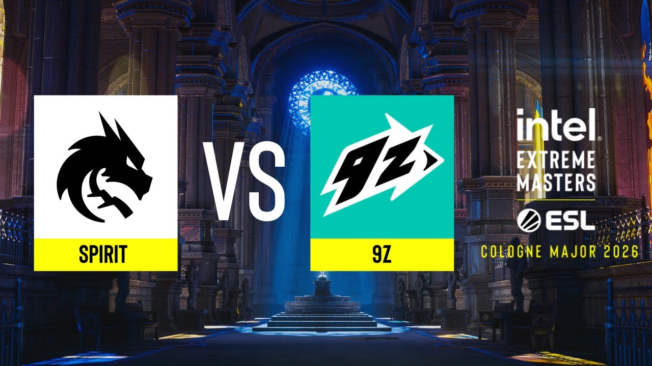 Spirit vs. 9z - IEM Cologne Major 2026 Stage 2 - ROUND #3