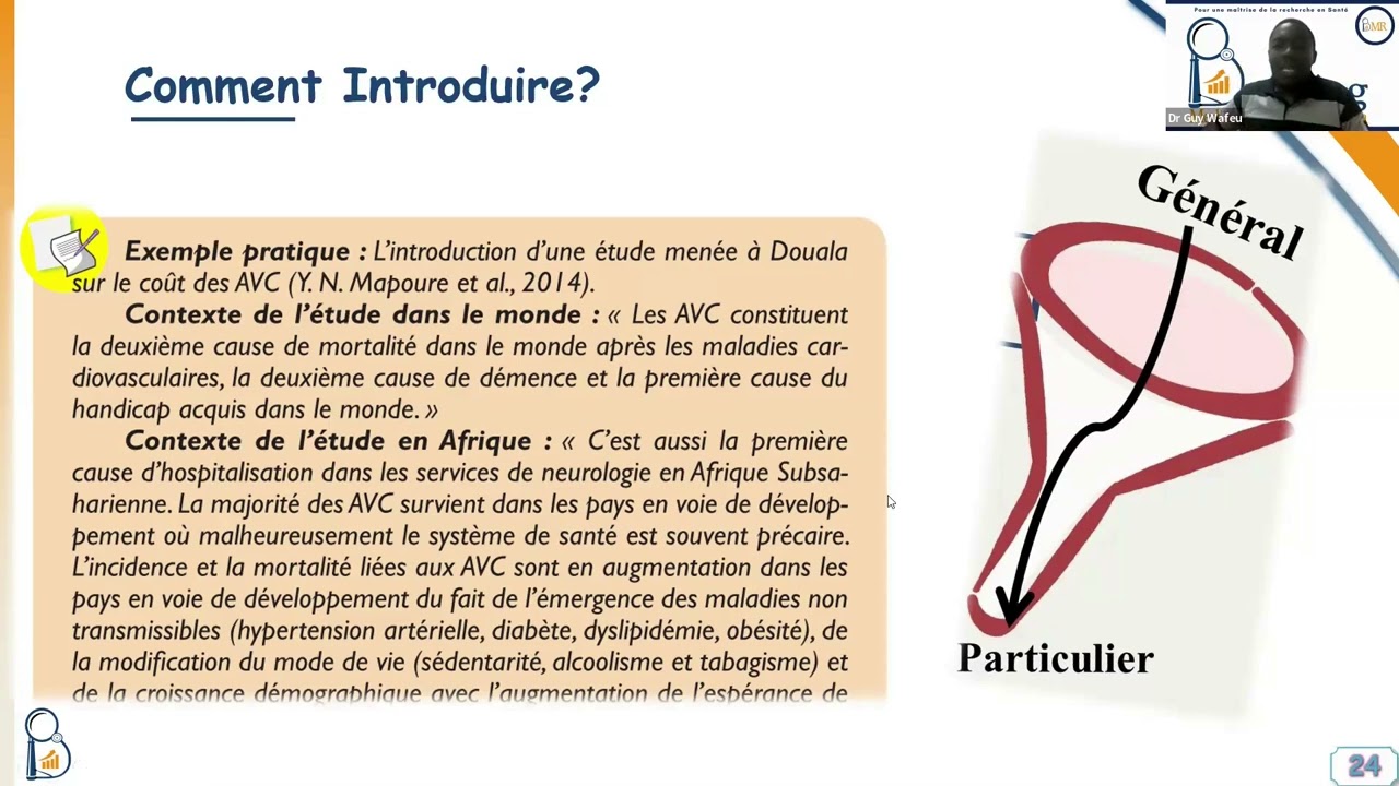 Introduction du protocole de recherche