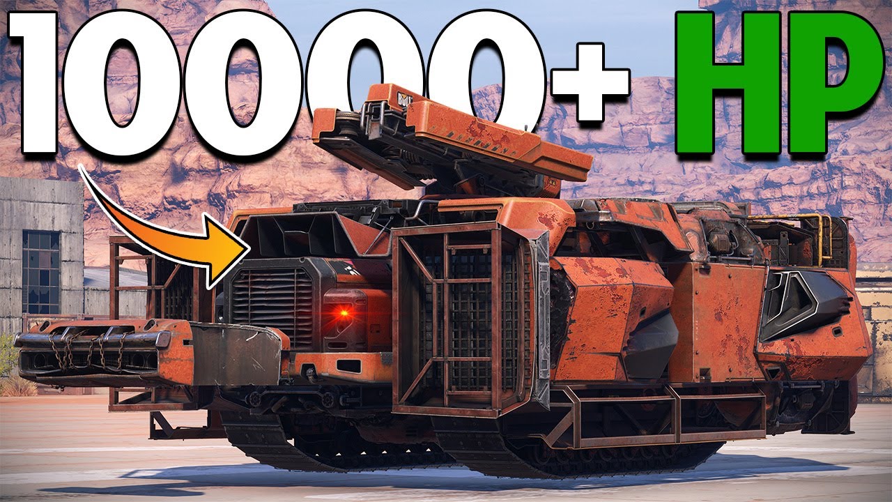 Самые сложные сборки в Crossout с прочностью более 10000!