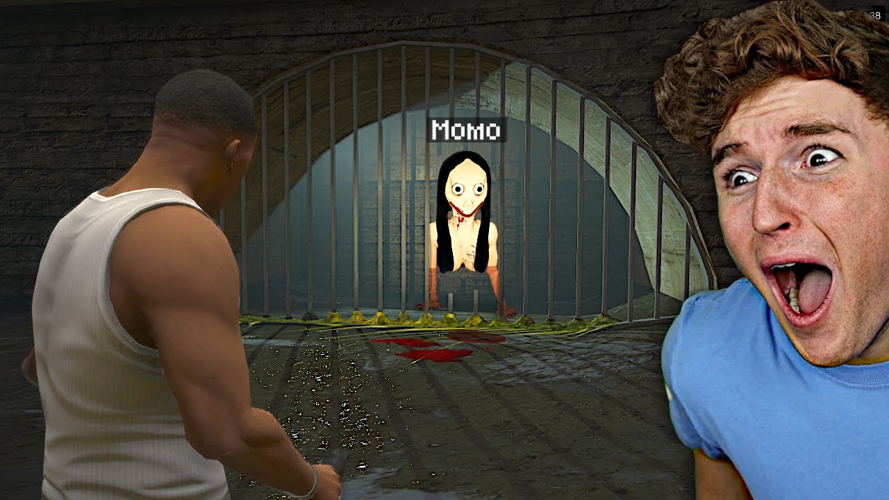 Я нашел МОМО в GTA 5.. (мод ужасов)
