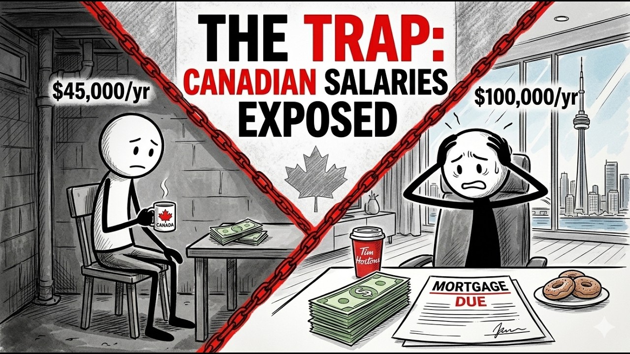 Why $45,000 to $100,000 Salaries Still Feel Broke in Canada