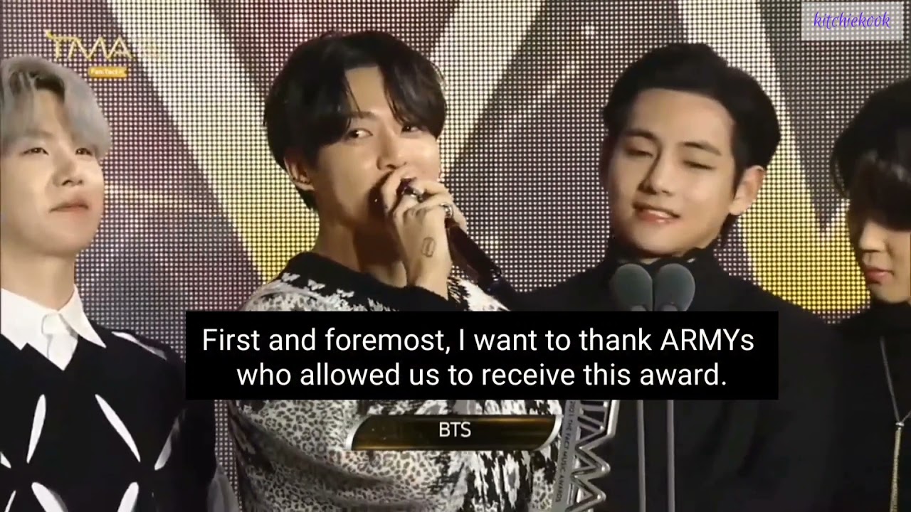 [Eng Sub] BTS' Acceptance Speeches at The Fact Music Awards 2021 (with timestamps in description)