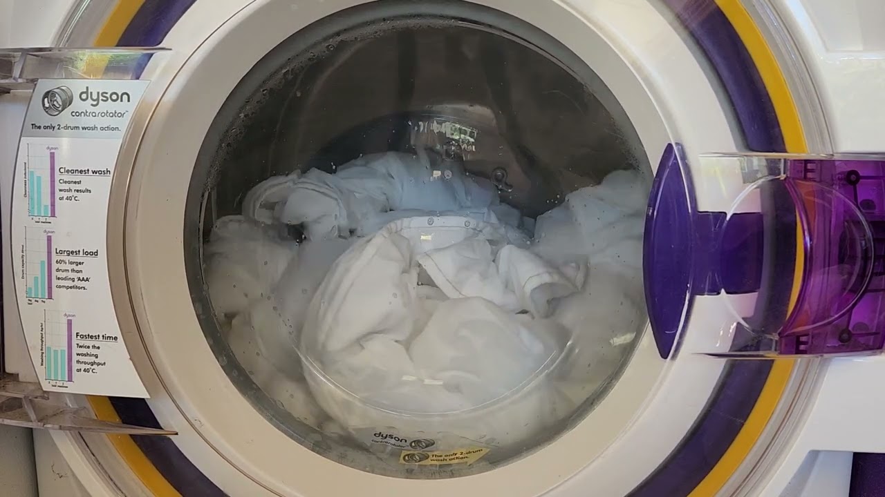 Dyson CR01 Washing Machine - Light Duvet on Synthetics 50&deg;