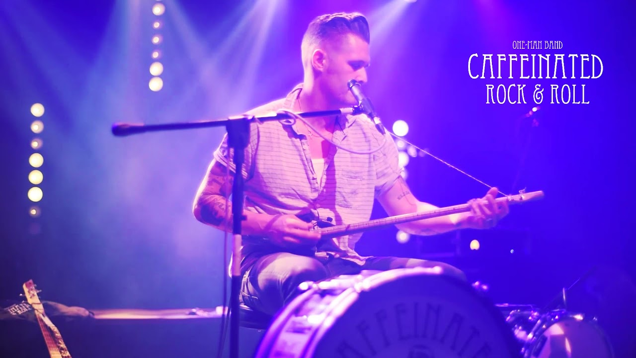 My one string Diddley Bow - Caffeinated Rock&Roll (Live at Poolbarfestival 2021)