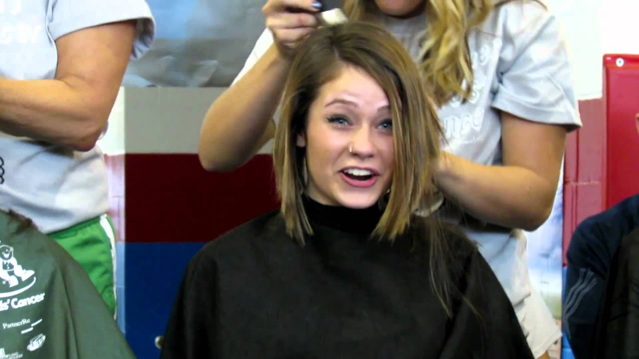 Mackenzie Shaves Her Head for Charity - St Baldrick's - March, 2012