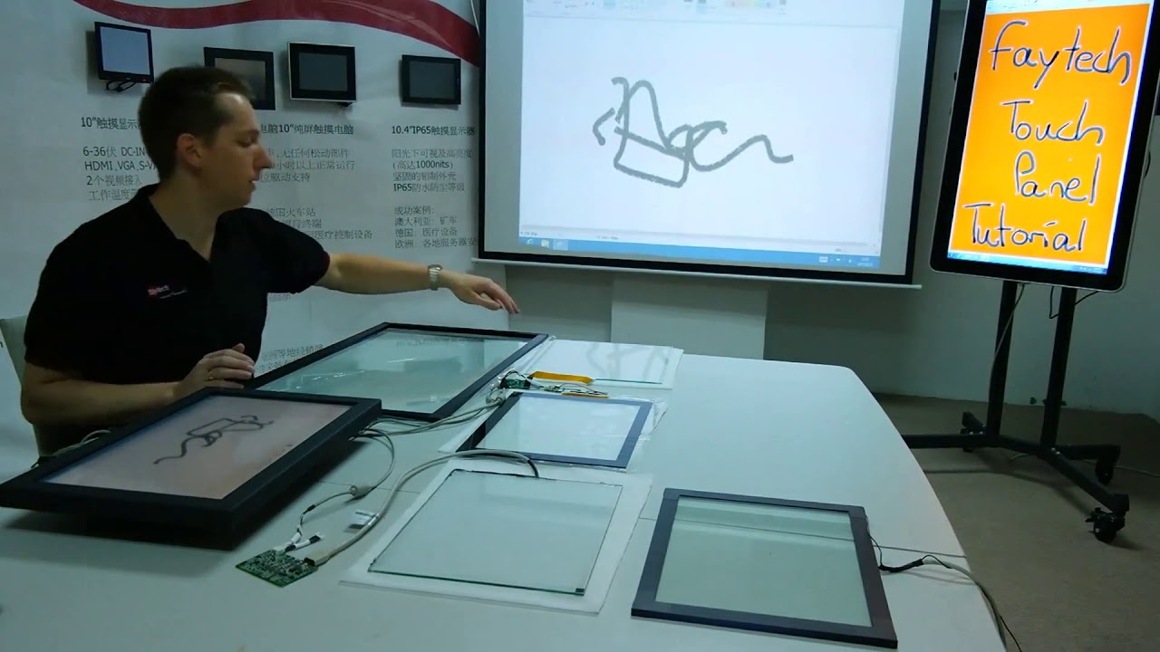 Differences between touch screen displays: SAW, infrared, resistive and capacitive touch - faytech