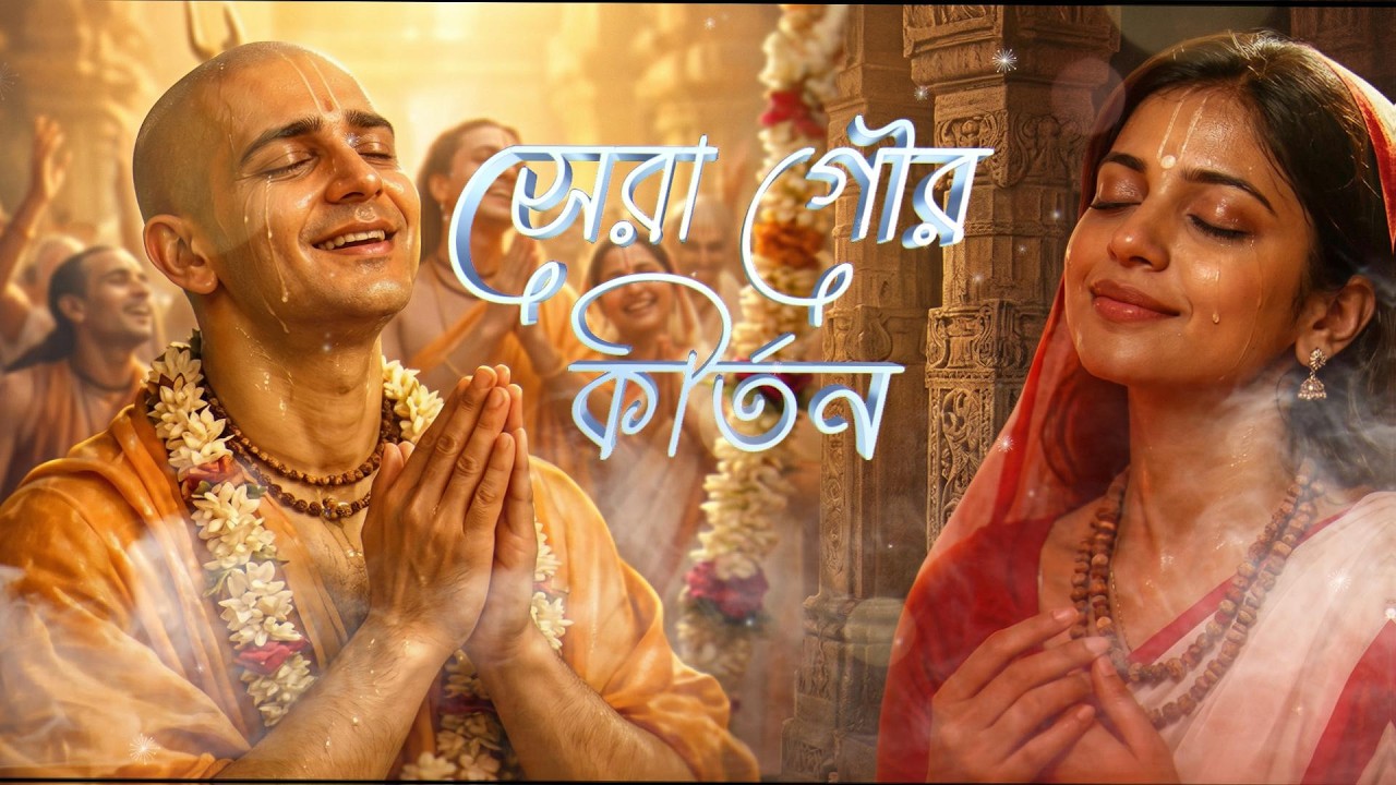 শ্রী হরিনামের এই মধুর সংকীর্তন 🌸 কলিযুগের পরম শান্তি ✨ @banglabhajan 🐚 #Harinam #GourHe 🚩